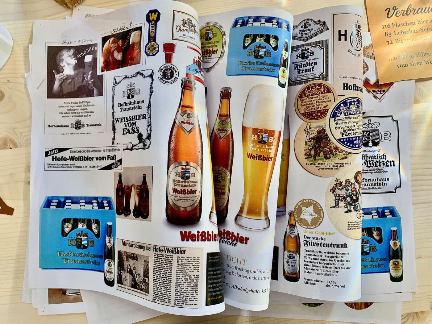 Werbemittel Hofbräuhaus Traunstein