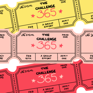 Ticket fuer die 365 Challenge